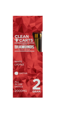 WHITE LYCHEE CLEAN CARTS FLAVOR
