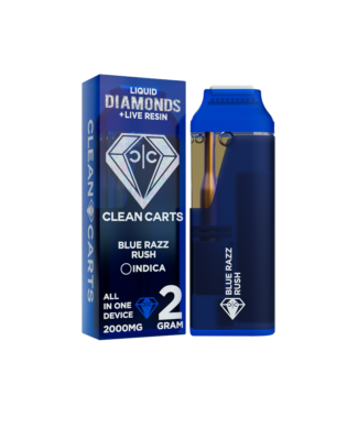 Blue Razz Rush – Clean Cart